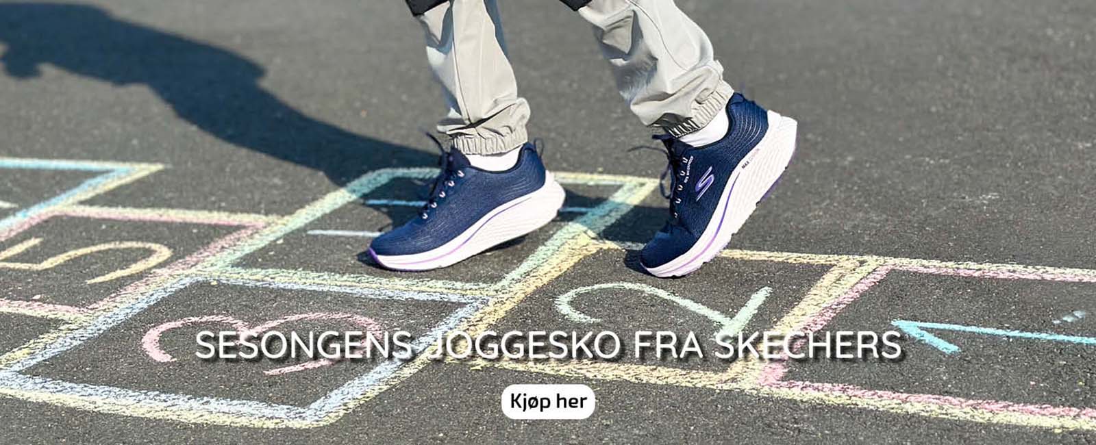 fritids joggesko i flere farger og varianter