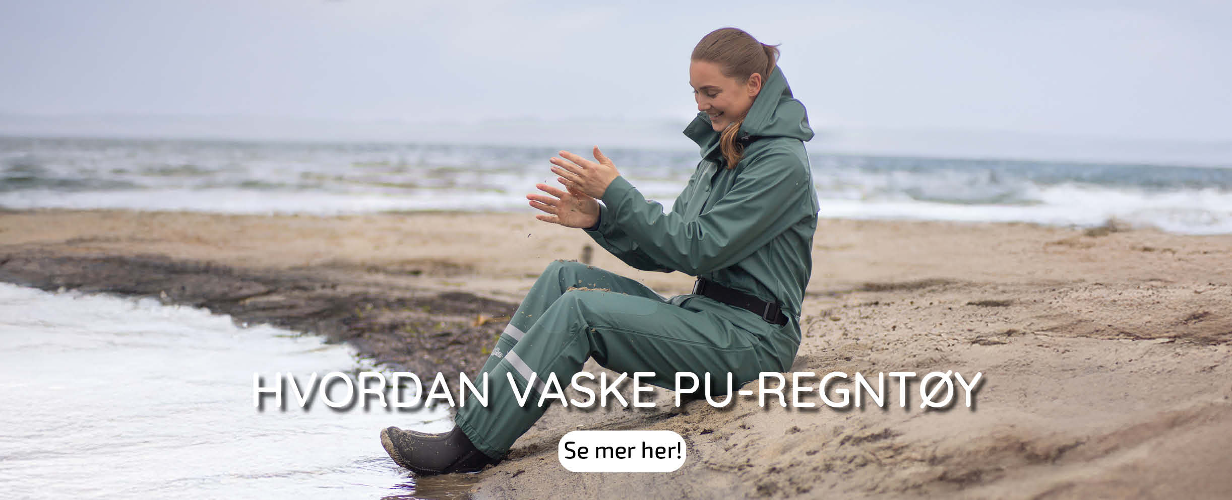 hvordan vaske regntøy